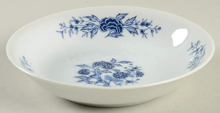 Blue Meissen Fruit/Dessert (Sauce) Bowl by Lennold-1