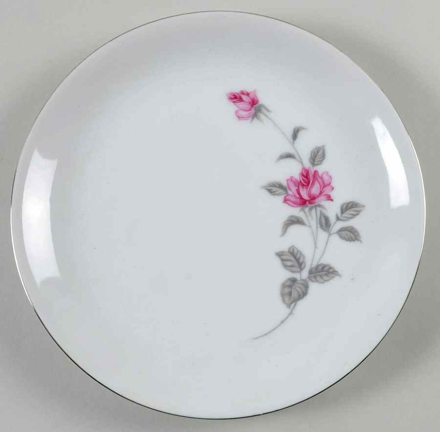 Enchanted Rose Salad Plate by Lennold-1