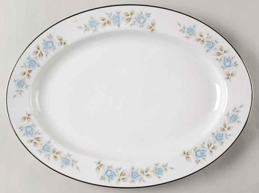 Rhapsody 14" Oval Serving Platter by Lennold-1