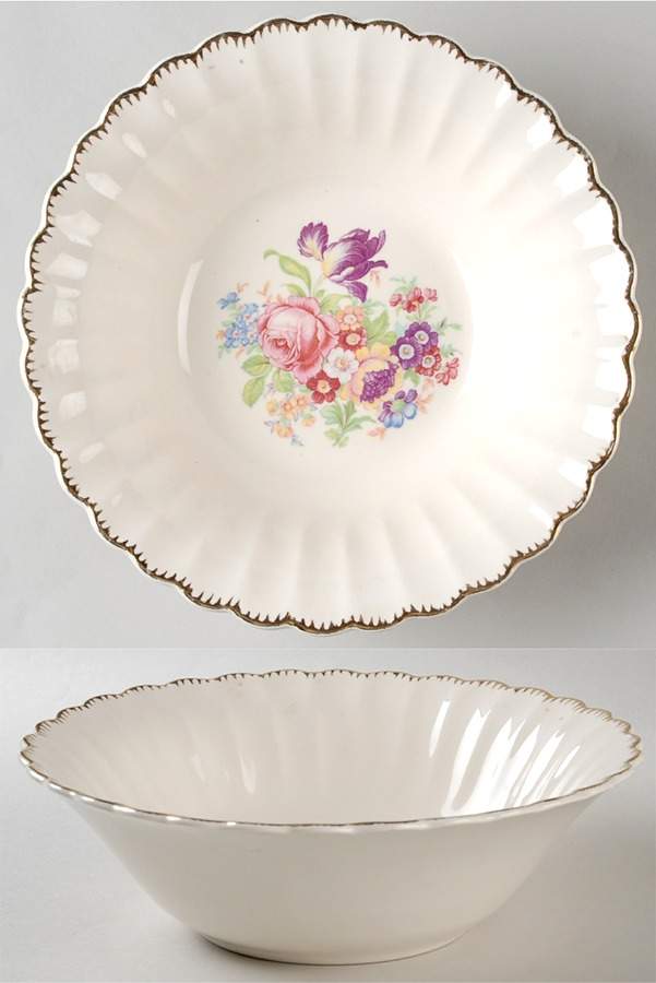 LEP1 8" Round Vegetable Bowl by Leigh Potters-1