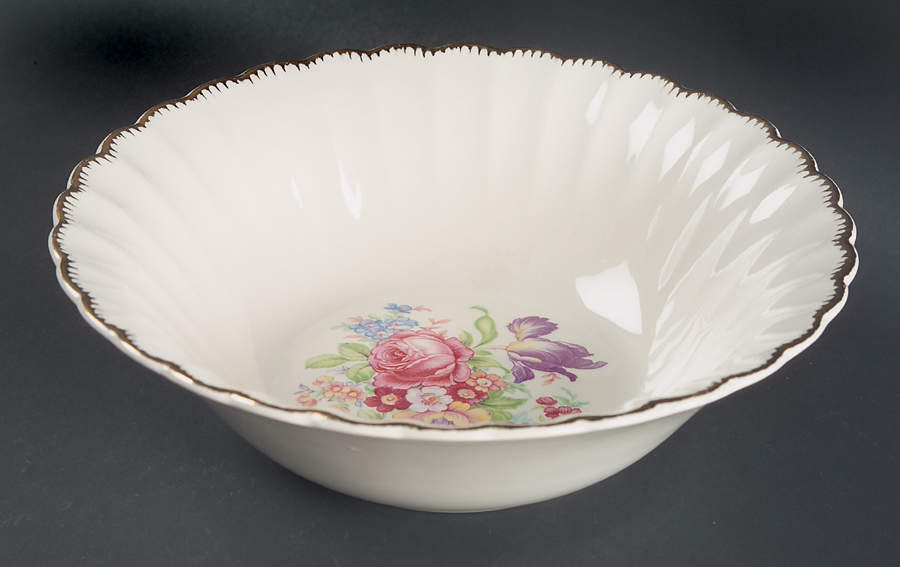 LEP1 8" Round Vegetable Bowl by Leigh Potters-1