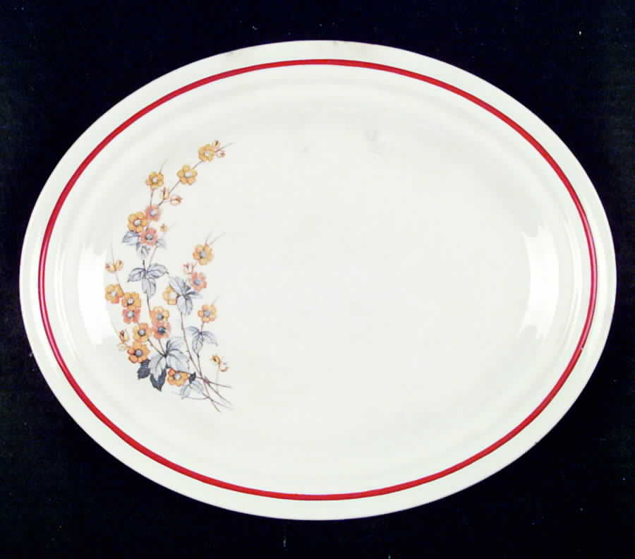 LEP7 12" Oval Serving Platter by Leigh Potters-1