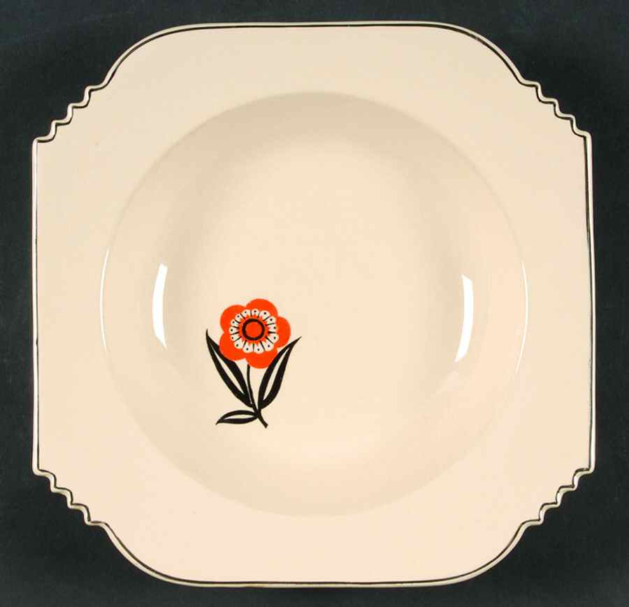 Mayfair Rim Soup Bowl by Leigh Potters-1