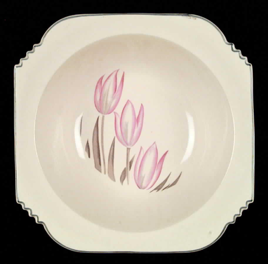 Tulip 8" Round Vegetable Bowl by Leigh Potters-1