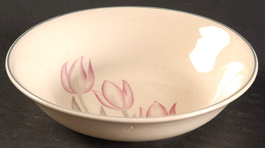 Tulip Fruit/Dessert (Sauce) Bowl by Leigh Potters-1