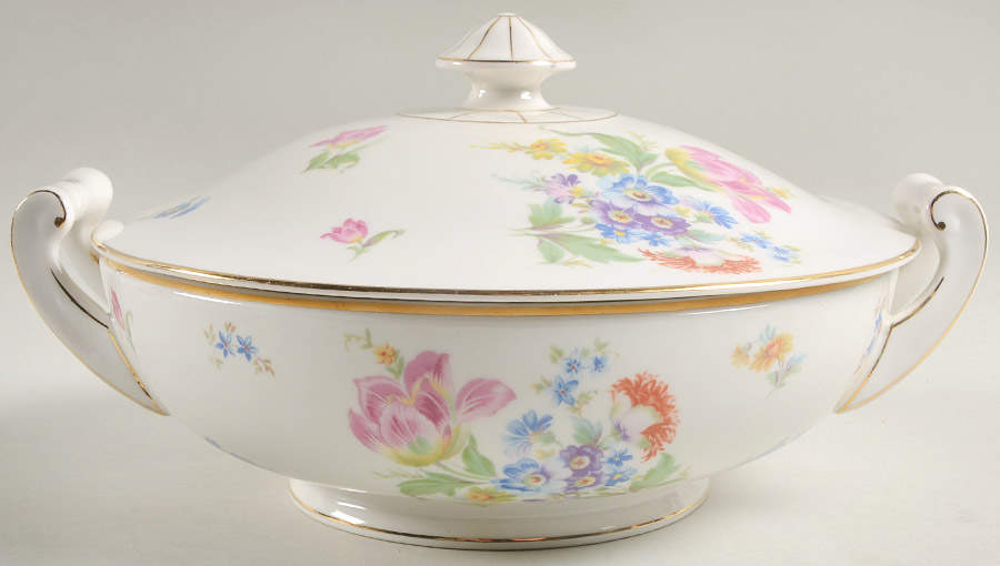 Florella Round Covered Vegetable by Lexington-1