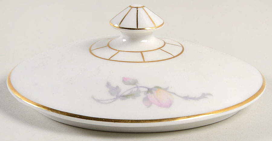 Pastelle (White Background) Lid for Sugar Bowl by Lexington-1