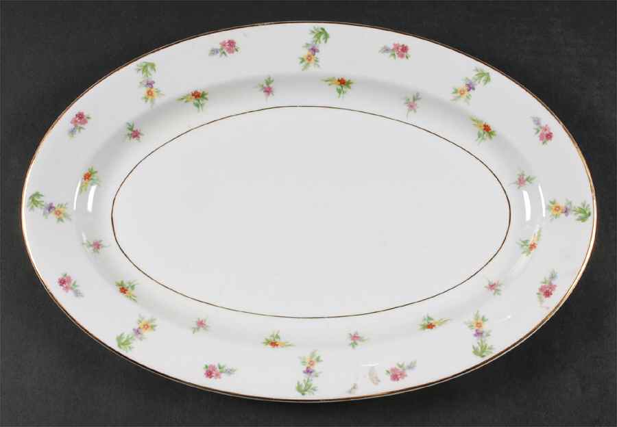 Patricia 15" Oval Serving Platter by Lexington-1
