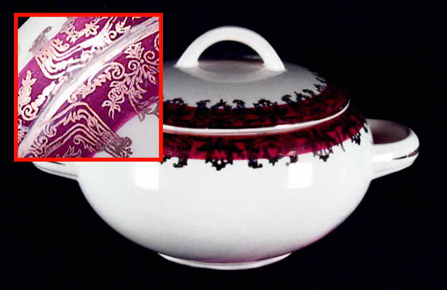 Ambassador Persian Sugar Bowl & Lid by Limoges-American-1
