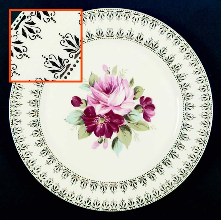 Aristocrat Dinner Plate by Limoges-American-1