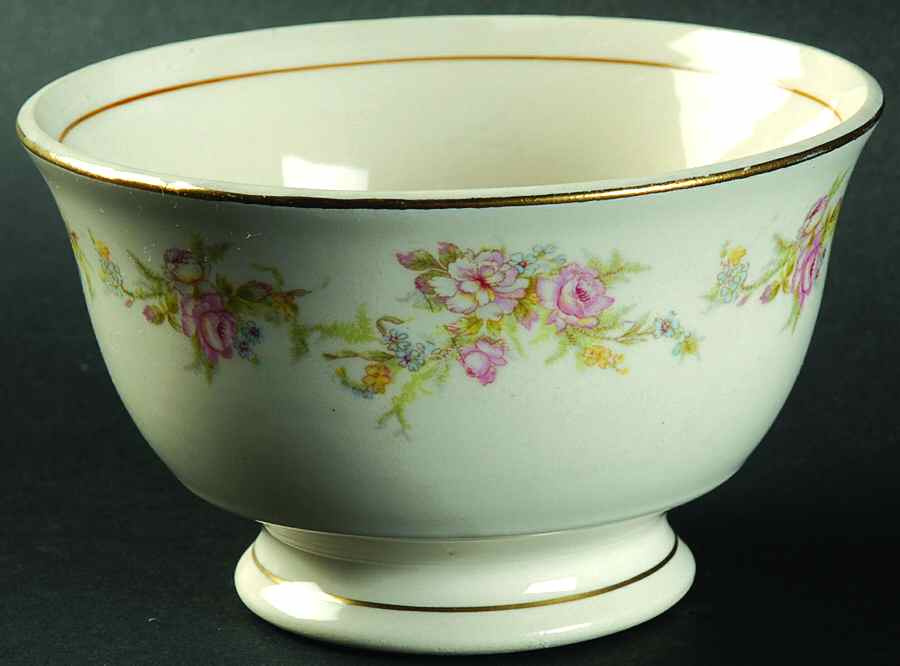 Asbury Cranberry Bowl by Limoges-American-1