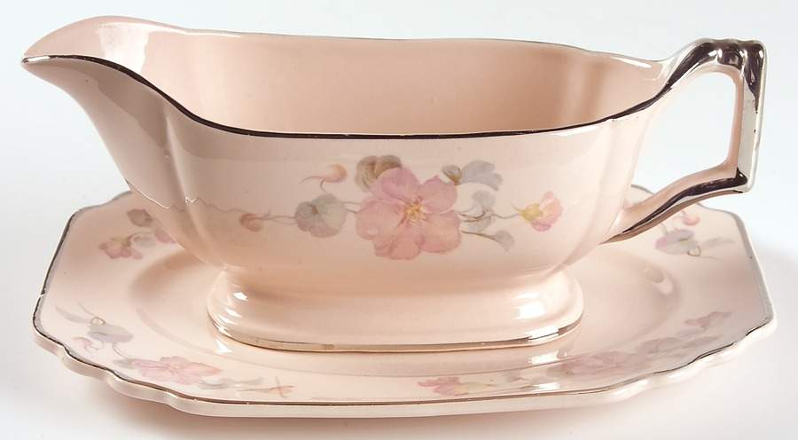 Bel Clare Gravy Boat & Underplate/Relish by Limoges-American-1