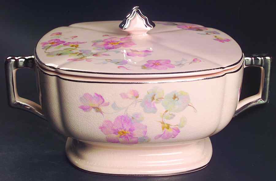 Bel Clare Square Covered Vegetable by Limoges-American-1