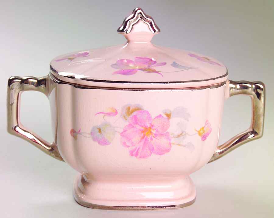 Bel Clare Sugar Bowl & Lid by Limoges-American-1