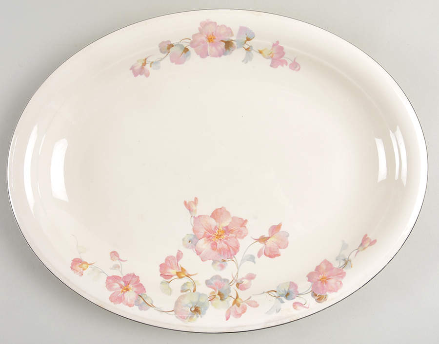 Bel Clare 13" Oval Serving Platter by Limoges-American-1