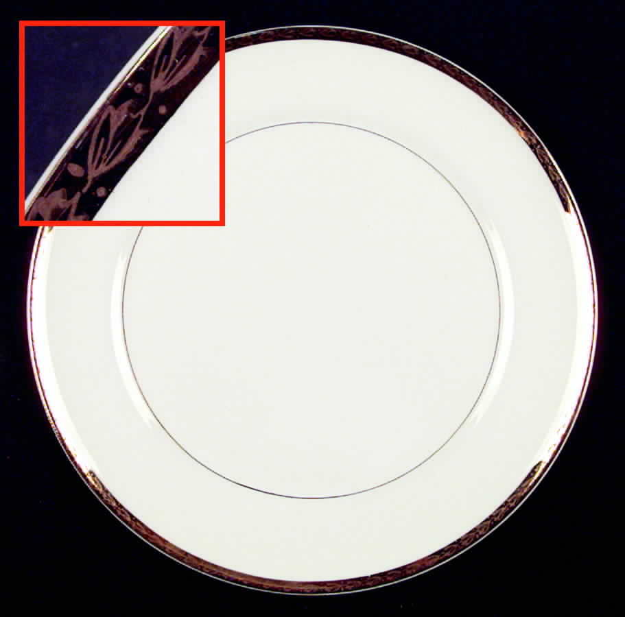 Belvedere (Candle Light) Dinner Plate by Limoges-American-1