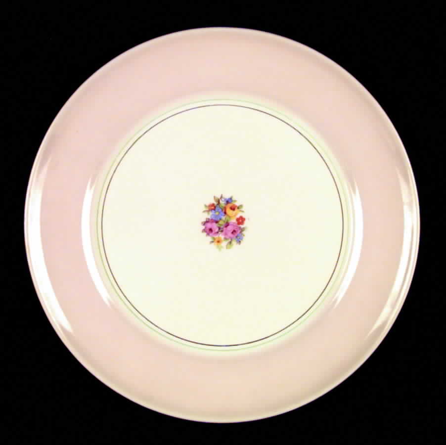 Blush Cotillion Pink Dinner Plate by Limoges-American-1