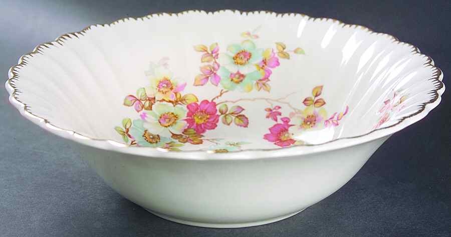 Bramble (Filigree 3KGFE) 9" Round Vegetable Bowl by Limoges-American-1