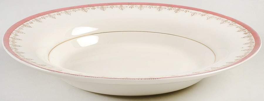 Buckingham (Candlelight Line) Rim Soup Bowl by Limoges-American-1