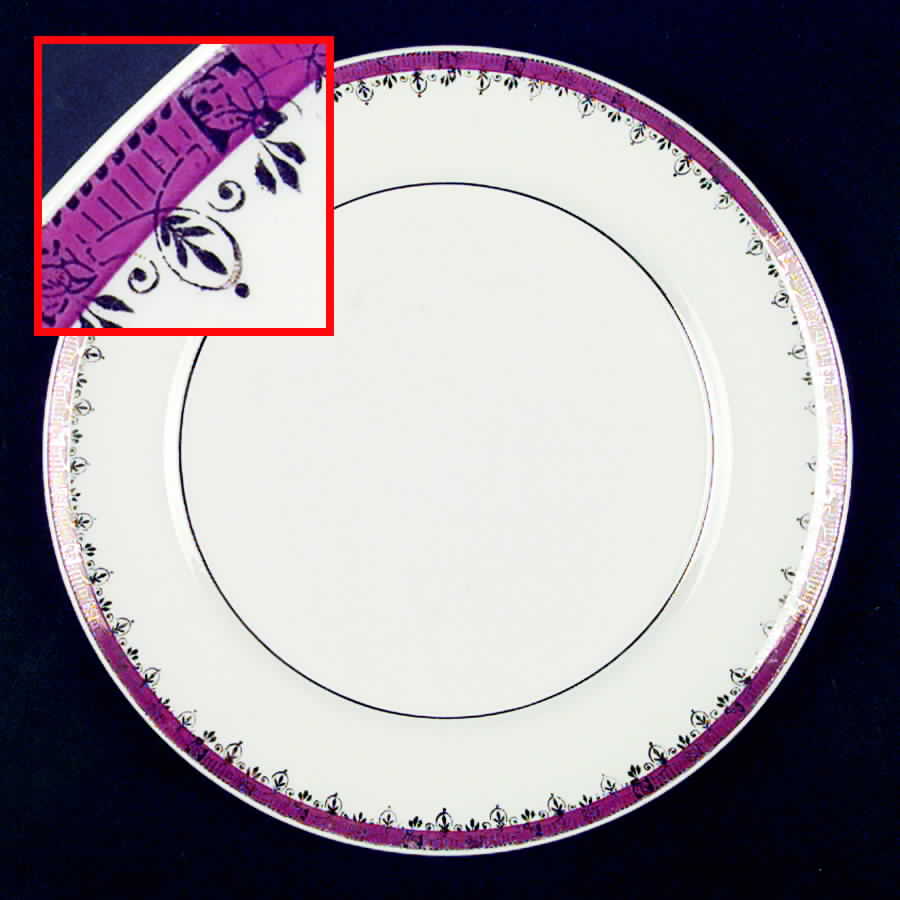 Buckingham (Candlelight Line) Dinner Plate by Limoges-American-1