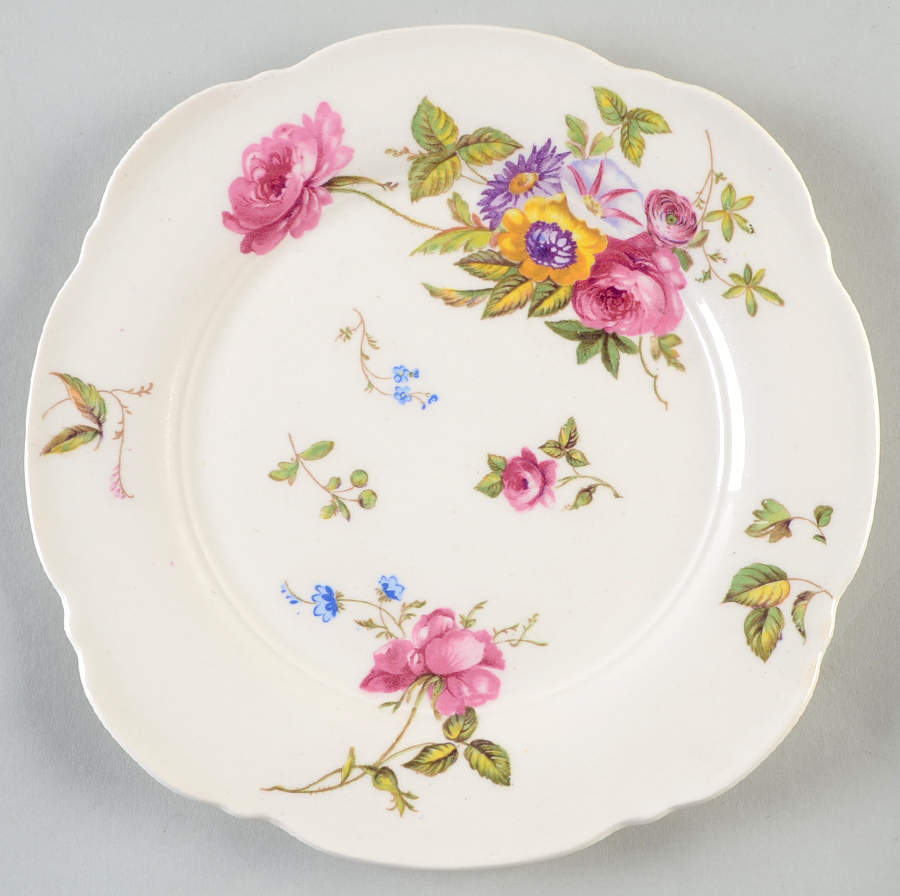Canterbury Square Salad Plate by Limoges-American-1