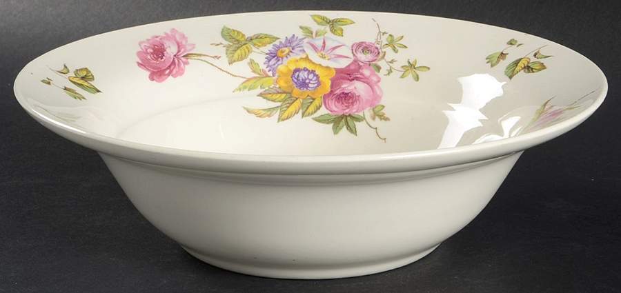Canterbury 8" Round Vegetable Bowl by Limoges-American-1