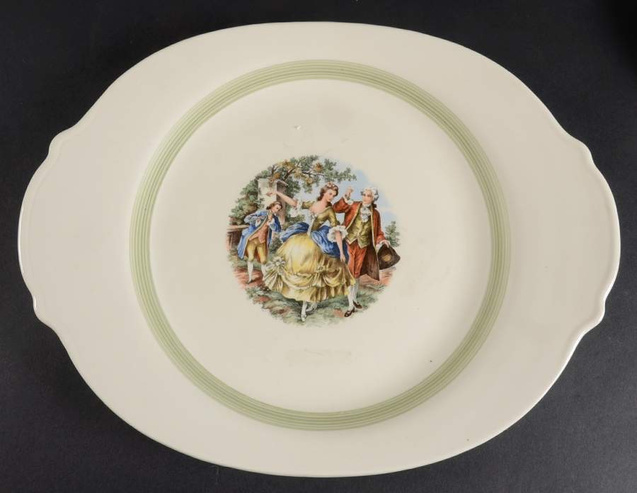 Chantilly 13" Oval Serving Platter by Limoges-American-1