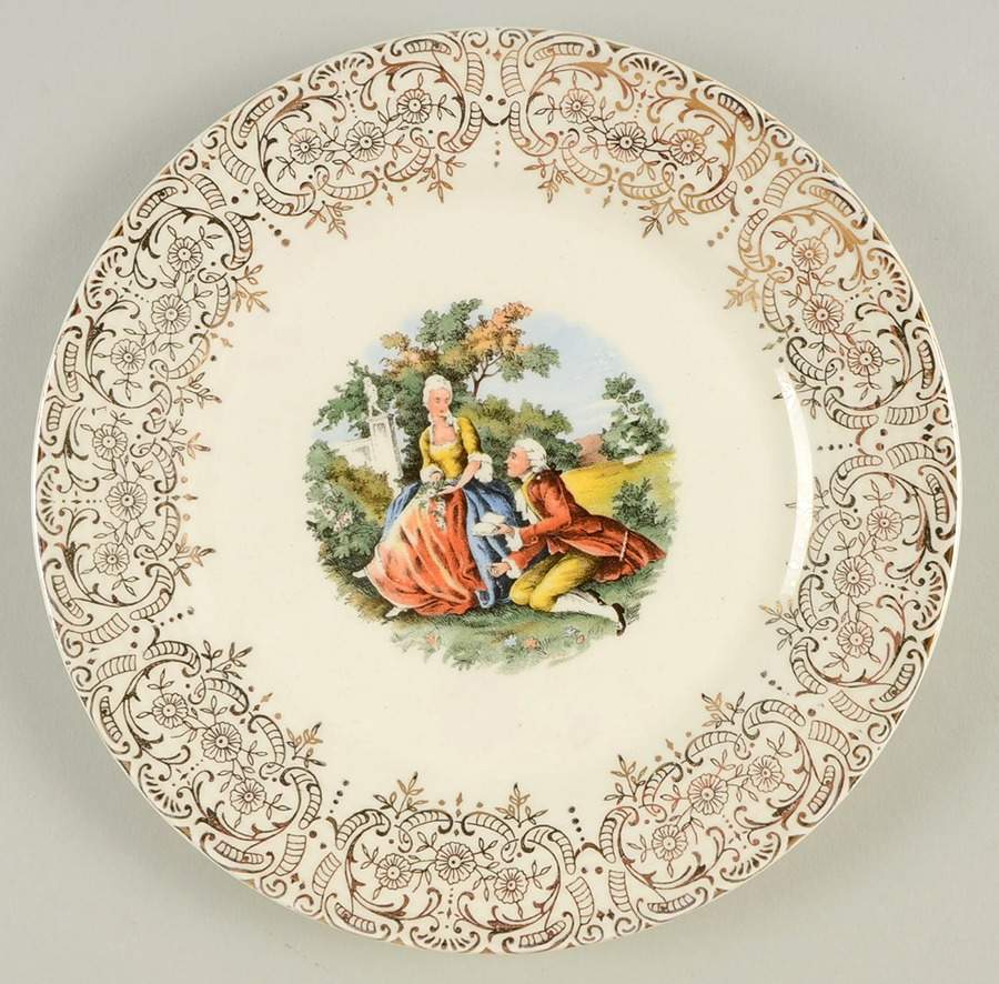 Chantilly (Fil #1TS284) Salad Plate by Limoges-American-1