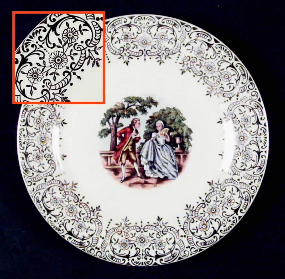 Chantilly (Fil #1TS284) Bread & Butter Plate by Limoges-American-1