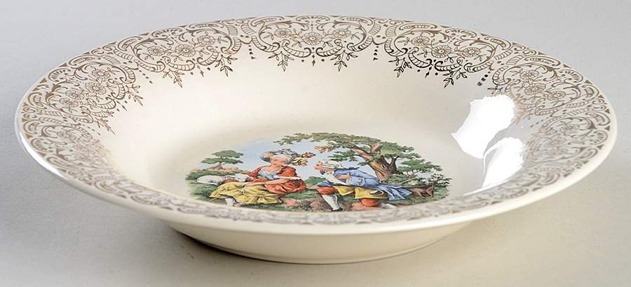 Chantilly (Fil #1TS284) Rim Soup Bowl by Limoges-American-1