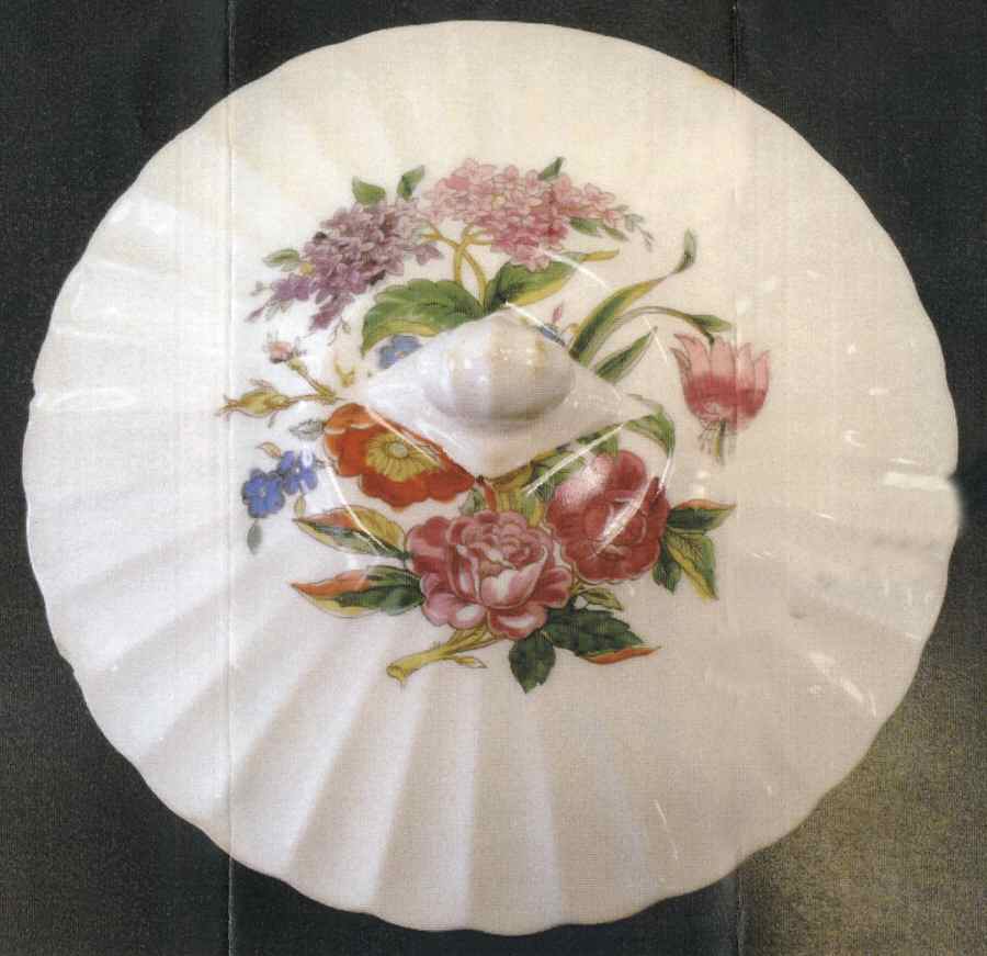 Charlotte Lid for Round Vegetable by Limoges-American-1