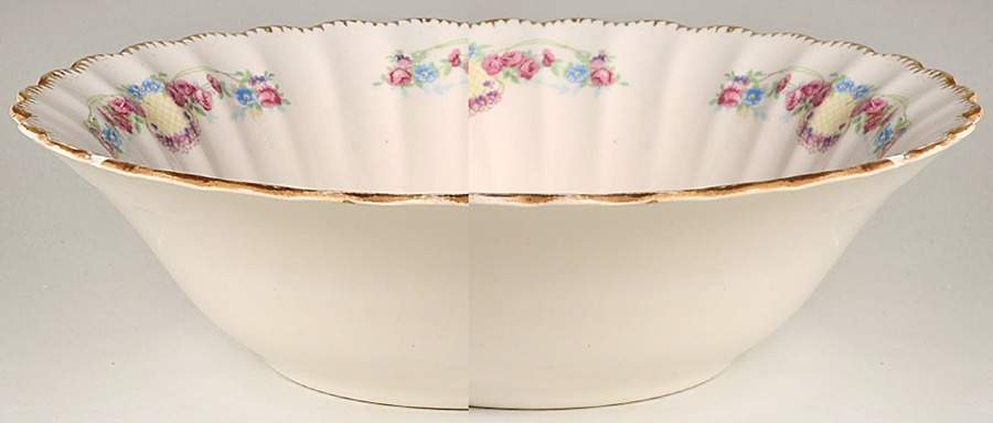 Chateau 9" Round Vegetable Bowl by Limoges-American-1