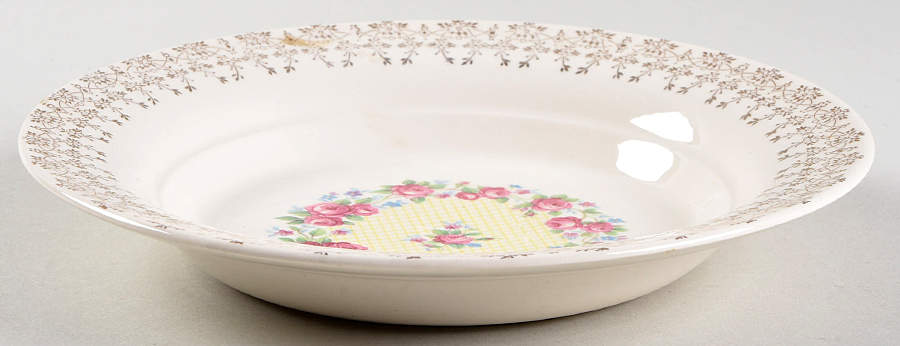 Chateau Rim Soup Bowl by Limoges-American-1
