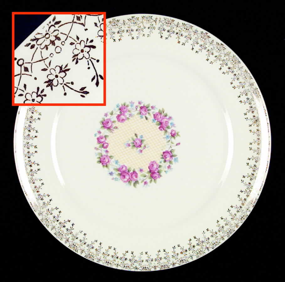 Chateau Dinner Plate by Limoges-American-1