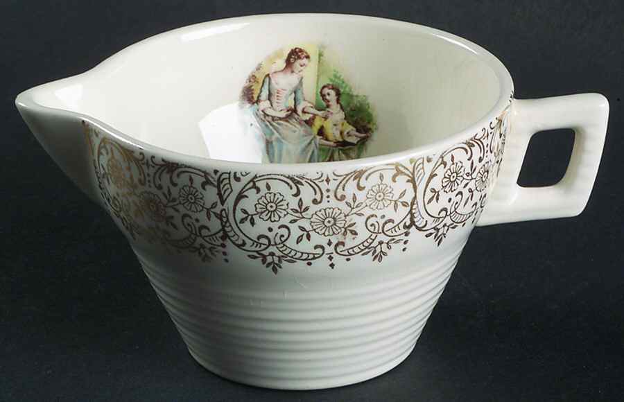 China d'Or (Filigree 1TS284) Creamer by Limoges-American-1