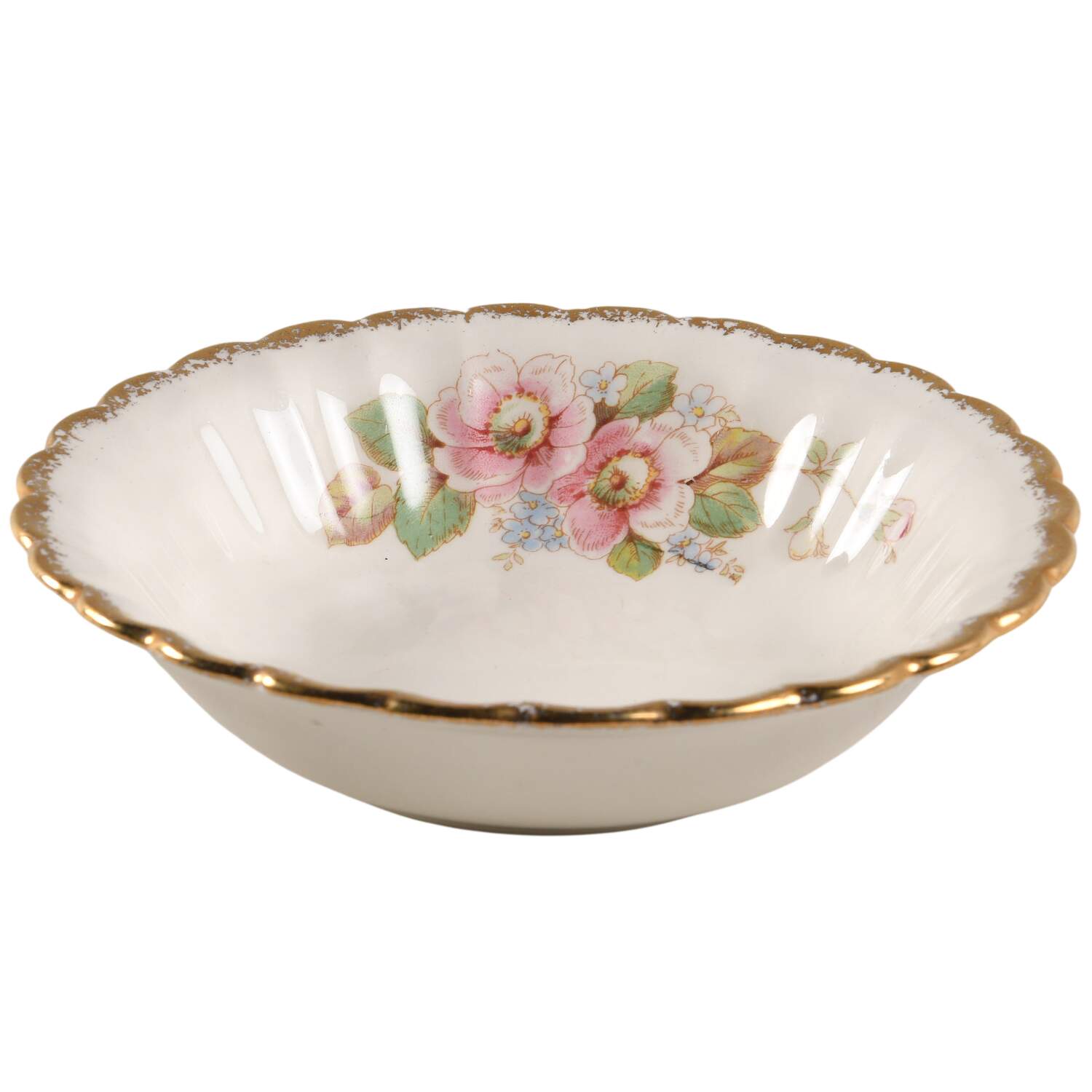 China Rose (Scalloped) Coupe Cereal Bowl by Limoges-American-1