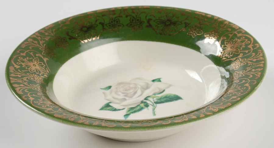 Chateau Rose (Filigree 1TS350) Rim Fruit/Dessert (Sauce) Bowl by Limoges-American-1