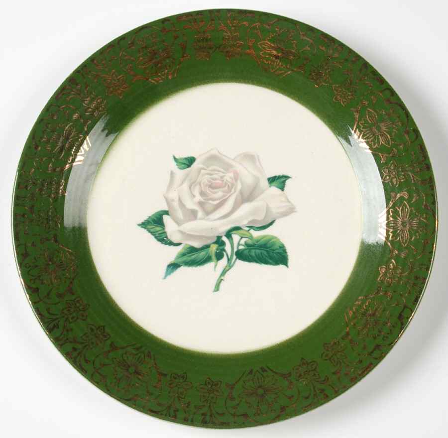 Chateau Rose (Filigree 1TS350) Bread & Butter Plate by Limoges-American-1