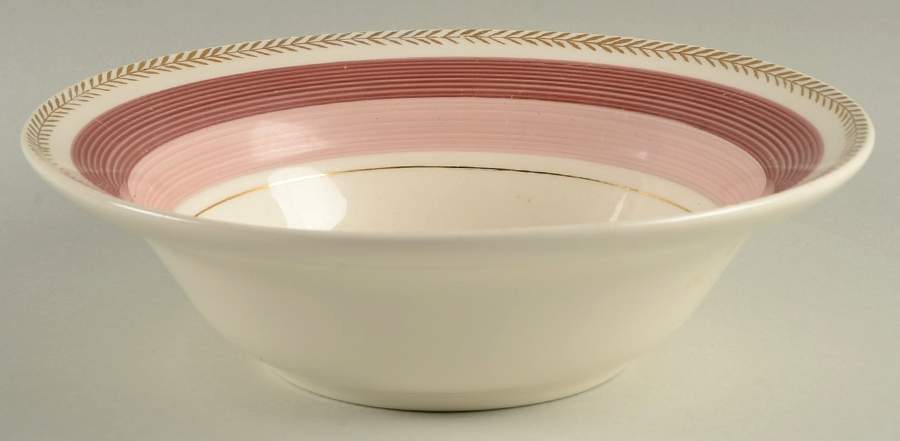 Coronet Rose 8" Round Vegetable Bowl by Limoges-American-1