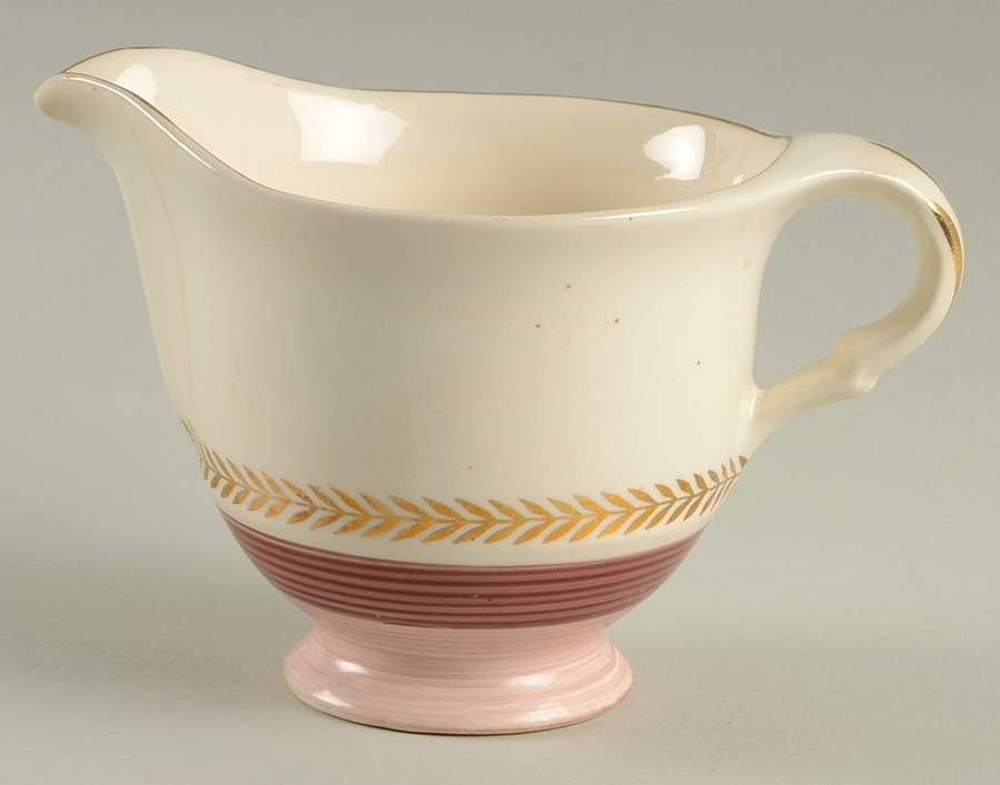 Coronet Rose Creamer by Limoges-American-1