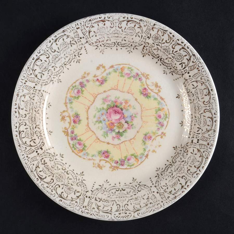 Delight Emperor T Bread & Butter Plate by Limoges-American-1