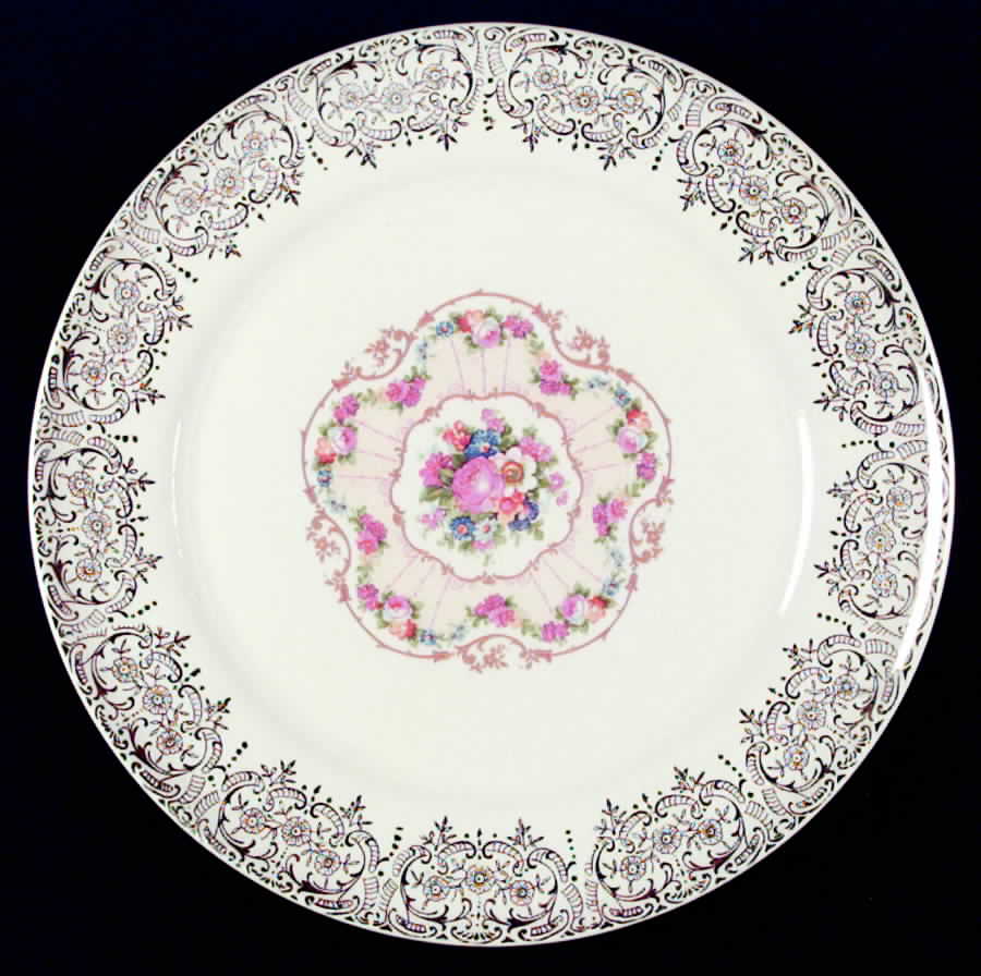 Delight Dinner Plate by Limoges-American-1