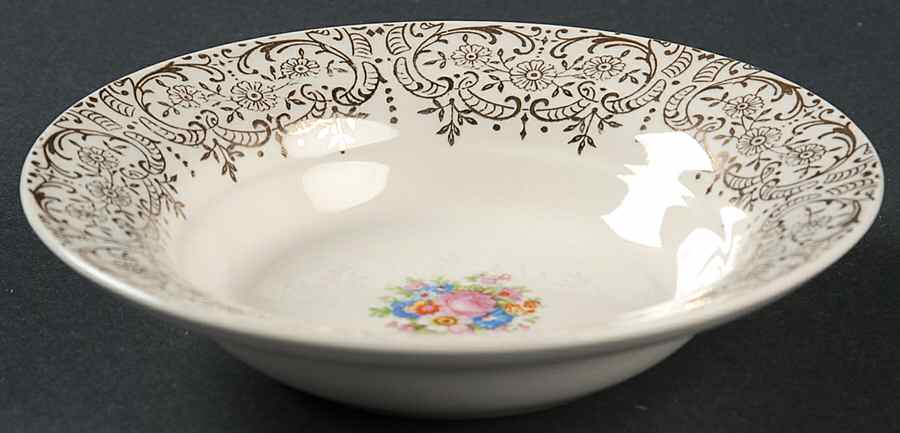 Delight Rim Fruit/Dessert (Sauce) Bowl by Limoges-American-1