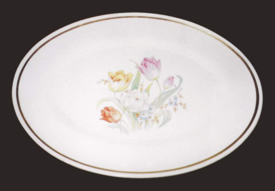 Easter (Gold Band) Dinner Plate by Limoges-American-1