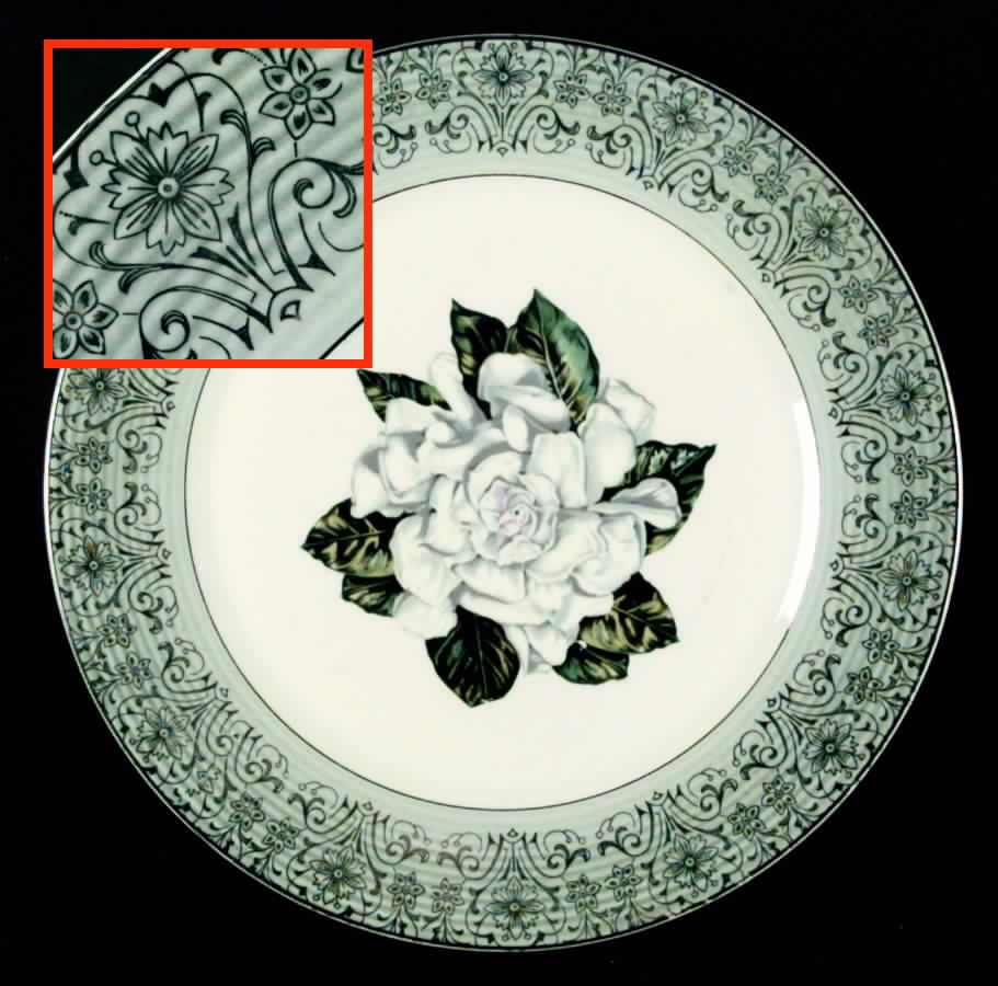 Elegance Dinner Plate by Limoges-American-1