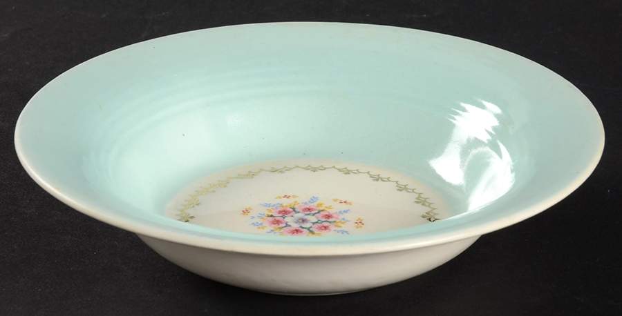 Empress Mist Cotillion Blue (#1TS368W) Fruit/Dessert (Sauce) Bowl by Limoges-American-1