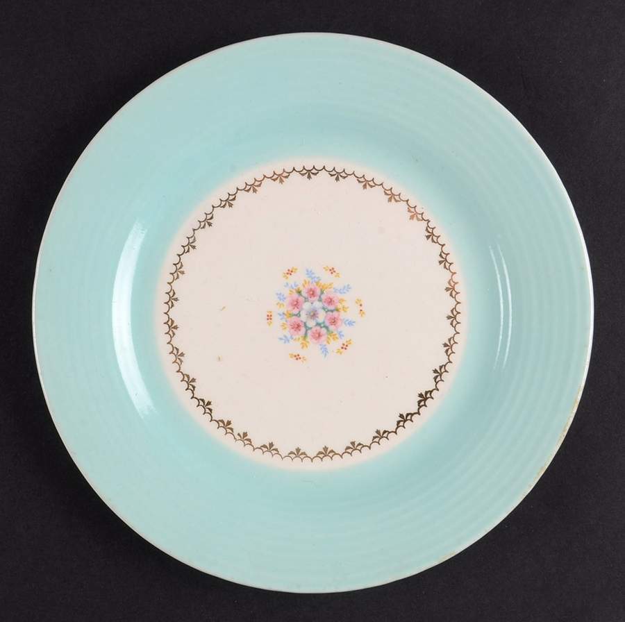 Empress Mist Cotillion Blue (#1TS368W) Bread & Butter Plate by Limoges-American-1