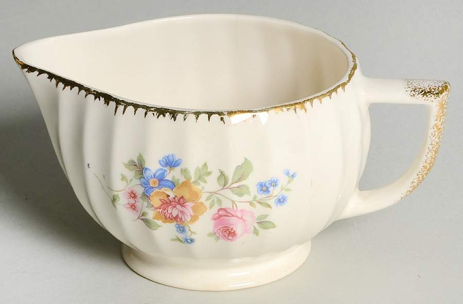 English Rose Creamer by Limoges-American-1