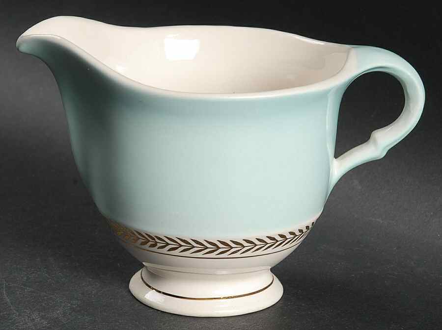 Federal Araby Blue Creamer by Limoges-American-1