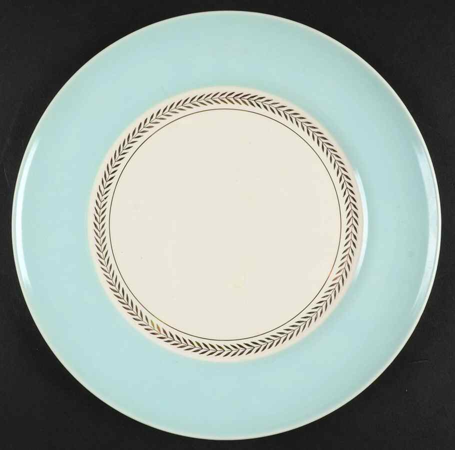 Federal Araby Blue Luncheon Plate by Limoges-American-1